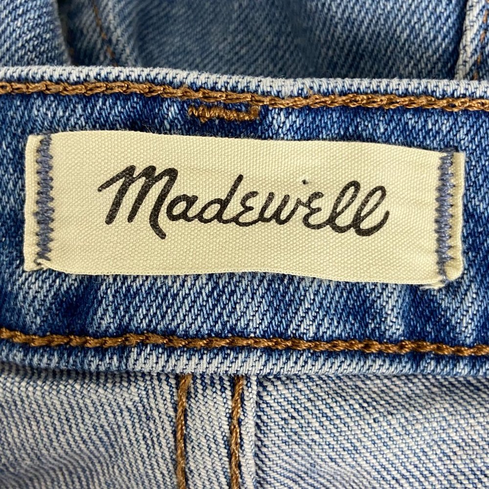 Madewell Light Blue Cropped Jeans - Picture 8 of 10